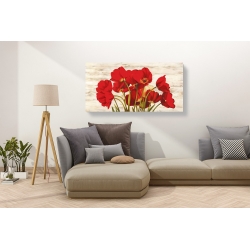 Wall art print and canvas. Serena Biffi, French Tulips