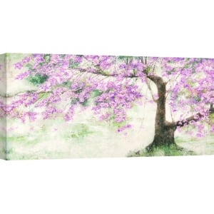 Cuadro árbol en canvas. Silvia Mei, Árbol floreciente