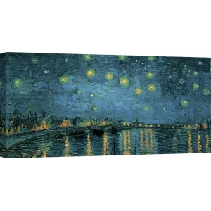 Cuadro en canvas. Vincent van Gogh, La noche estrellada (detalle)