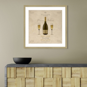 Wall art print and canvas. Sandro Ferrari, Italian Prosecco