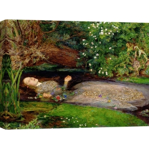 Leinwandbilder. John Everett Millais, Ophelia