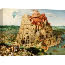 Cuadro en canvas. Pieter Bruegel the Elder, La torre de Babel