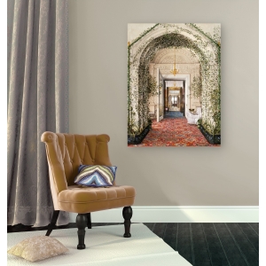 Wall art print and canvas. Konstantin Andreyevich Ukhtomsky, Interiors of the Winter Palace: the Small Winter Garden