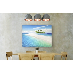 Wall art print and canvas. Adriano Galasso, Tropical Island