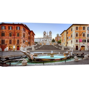 Leinwandbilder. Anonym, Piazza di Spagna, Rom