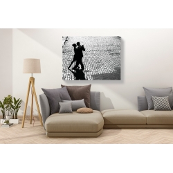 Wall art print and canvas. Dancers performing the Tango