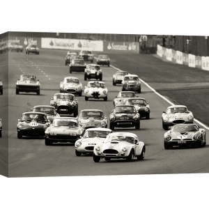 Quadro, stampa su tela. Gasoline Images, Silverstone Classic Race