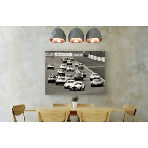 Cuadro de coches en canvas. Gasoline Images, Silverstone Classic Race