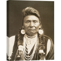 Wall art print and canvas. Chief Joseph, Nez Perce, 1900