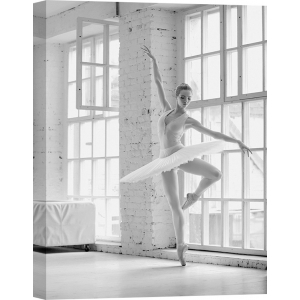 Quadro, stampa su tela. Haute Photo Collection, Ballerina Rehearsing