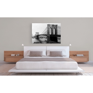 Cuadro en canvas, poster New York. Brooklyn Bridge, New York, 1900