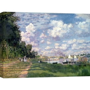 Tableau sur toile. Claude Monet, La Marine à Argenteuil
