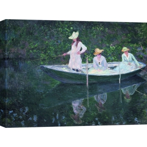 Quadro, stampa su tela. Claude Monet, En Norvegienne