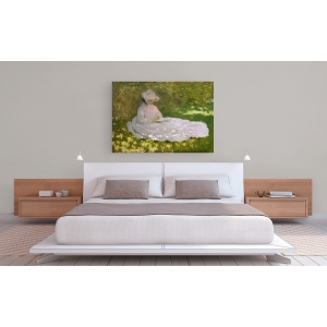 Wall art print and canvas. Claude Monet, Springtime