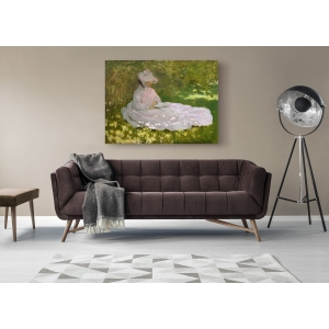 Wall art print and canvas. Claude Monet, Springtime