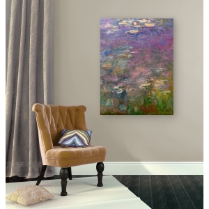 Tableau sur toile. Claude Monet, Les Nymphéas III