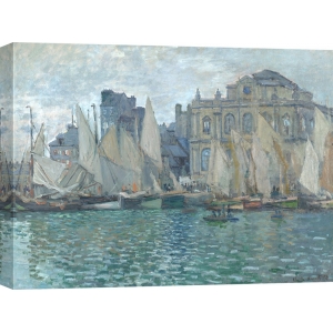 Wall art print and canvas. Claude Monet, The Museum at Le Havre