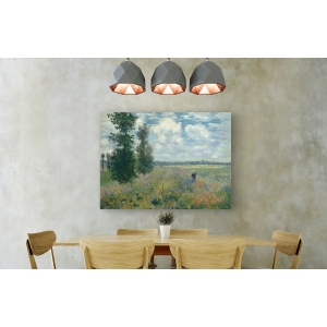 Tableau sur toile. Claude Monet, Champ de coquelicots
