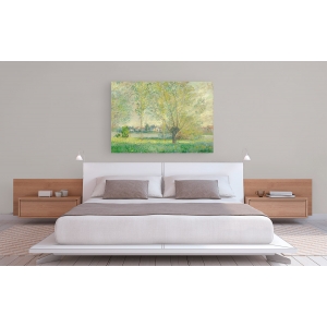 Wall art print and canvas. Claude Monet, The Willows