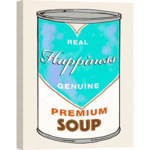 Wall art print and canvas. Carlos Beyon, Happiness Soup