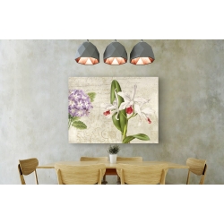Wall art print and canvas. Remy Dellal, Botanique moderne III