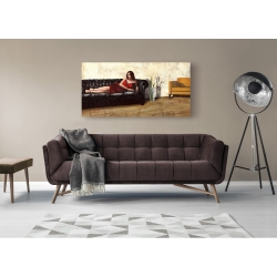 Wall art print and canvas. Andrea Antinori, The Black Sofa