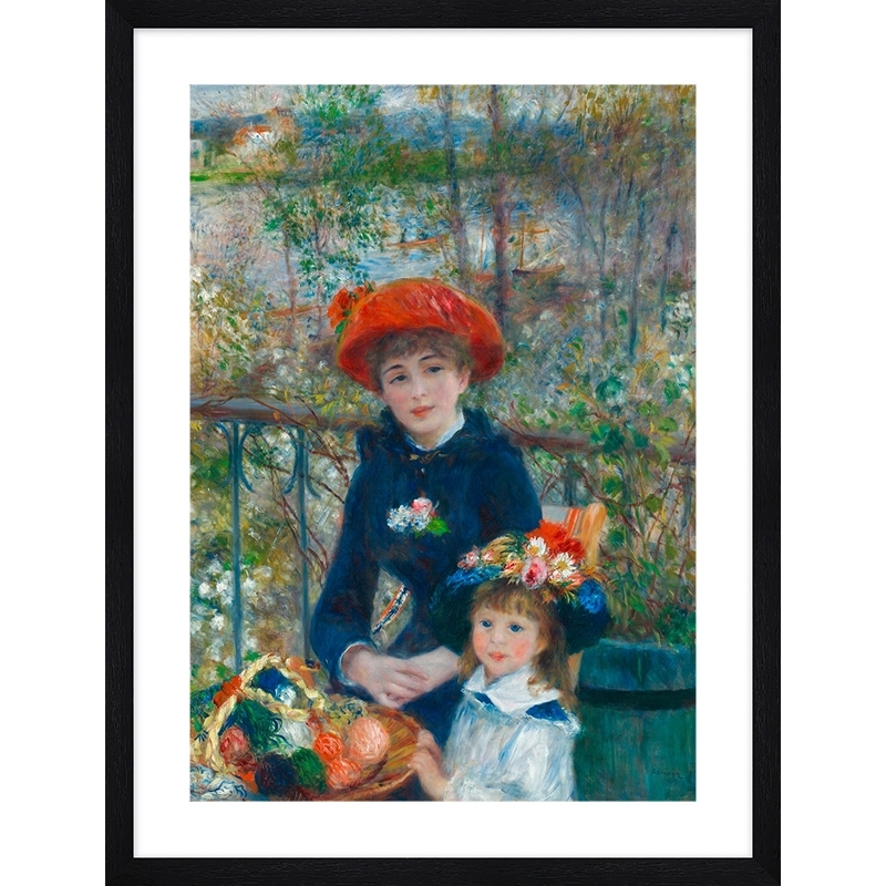Leinwandbilder Renoir Die Zwei Schwestern Auf Der Terrasse 