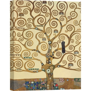  Pintura famosa del árbol de la vida por Gustav Klimt - Pósteres  de pintura en lienzo, impresiones abstractas de arte de pared para sala de  estar, 19.7 x 39.4 in (20