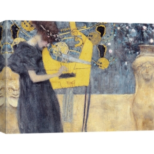 Cuadro en canvas. Gustav Klimt, Música