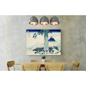 Cuadros japoneses en canvas. Hokusai, Vista del monte Fuji