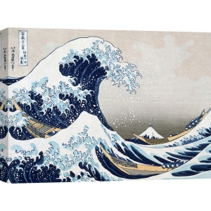 Tableau Japonais. Hokusai, La grande vague de Kanagawa