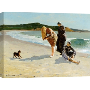 Tableau sur toile. Winslow Homer, Eagle Head, Massachusetts