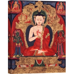Cuadro japoneses en canvas. Anónimo, Buda Vairocana