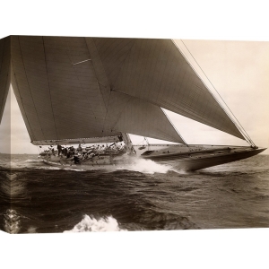 Quadro, stampa su tela. Edwin Levick, J-class yacht (1934)