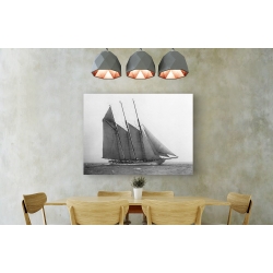 Cuadro en canvas, fotos de barcos. The Schooner Karina at Sail, 1919