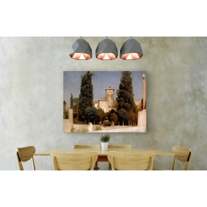 Quadro, stampa su tela. Frederic Leighton, Villa Malta, Roma