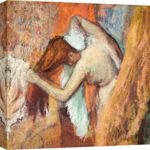 Cuadro, poster y lienzo, Edgar Degas, Mujer peinándose