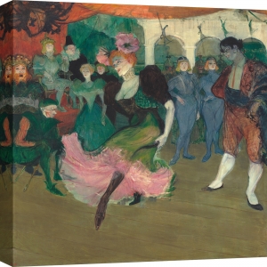 Poster Toulouse-Lautrec, Marcelle Lender dancing the Bolero in Chilpéric