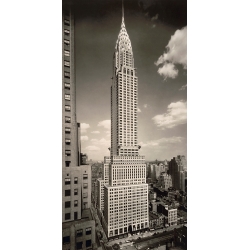 Kunstdruck, Fotografie The Chrysler Building, 1933