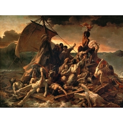 Art print, canvas and poster. Gericault, The raft of the Medusa