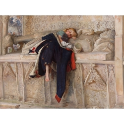 Quadro, stampa su tela. John Everett Millais, L'Enfant du Regiment