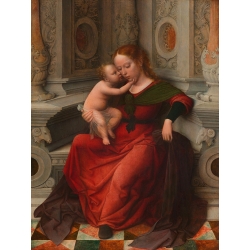 Kunstdruck, Leinwandbilder, Poster Isembrant, Madonna mit Kind