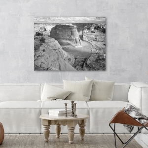 Tableau sur toile, affiche, Ansel Adams, Canyon de Chelly