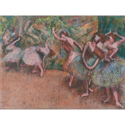 Tableau sur toile, affiche, poster Edgar Degas, Ballet