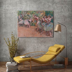 Tableau sur toile, affiche, poster Edgar Degas, Ballet