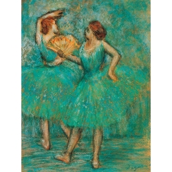 Kunstdruck, Leinwandbilder, Poster Edgar Degas, Zwei Ballerinen
