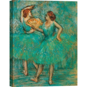 Cuadro, poster y lienzo, Edgar Degas, Dos bailarinas, 1905