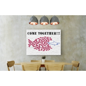 Wall art print and canvas. Masterfunk Collective, Come together!!!