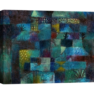Cuadro, poster y lienzo, Paul Klee, Terraced garden