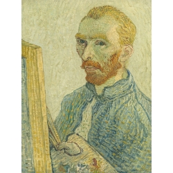 Wall art print, canvas and poster Portrait of Vincent van Gogh